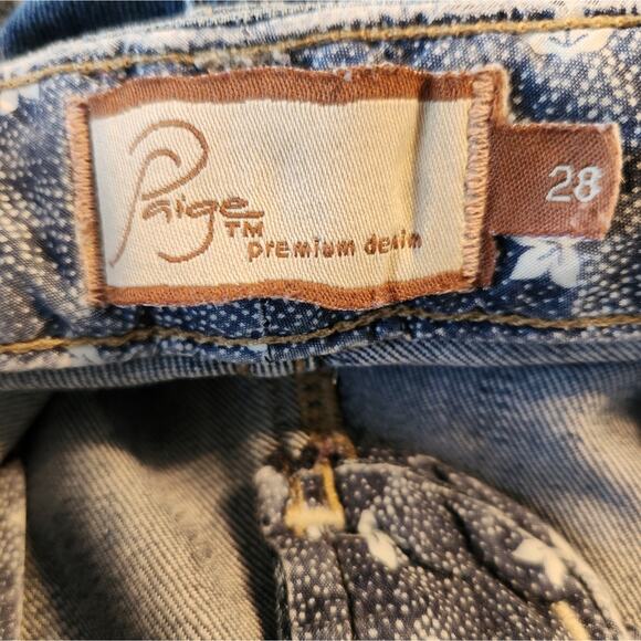 Paige Premium Benedict Canyon Classic Rise Classic Boot Jeans 28 - Picture 7 of 8